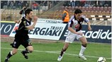 Η τύχη χαμογέλασε στη Λάρισα, η οποία αν και παραχώρησε «λευκή» ισοπαλία ...