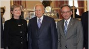 Ο Πρόεδρος της Δημοκρατίας Κάρολος Παπούλιας συναντήθηκε με την πρόεδρο της Εθνοσυνέλευσης ...