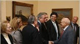 Ο Πρόεδρος της Δημοκρατίας Κάρολος Παπούλιας δέχθηκε σήμερα φορείς και εκπροσώπους της ...