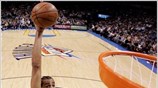 Στιγμιότυπο από την αναμέτρηση Oklahoma City Thunder και Dallas Mavericks. Τον αγώνα ...