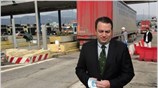 Το σταθμό διοδίων των Αφιδνών, επισκέφθηκε σήμερα ο υπουργός Μεταφορών και Επικοινωνιών ...