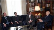 Τον Πρόεδρο της Δημοκρατίας Κάρολο Παπούλια επισκέφθηκαν μέλη της Ομάδας Αιγαίου. ...