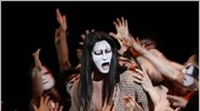 Ιάπωνες ηθοποιοί κάνουν πρόβα για το έργο «Jesus Christ Superstar», που θα ...