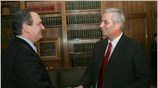 Ο πρωθυπουργός Κώστας Καραμανλής συναντήθηκε σήμερα στο Μέγαρο Μαξίμου, με τον γενικό ...