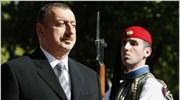 Τον Πρόεδρο του Αζερμπαϊτζάν Ιλχάμ Αλίεφ δέχθηκε σήμερα στο Προεδρικό Μέγαρο ο ...