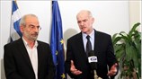 «Υπάρχουν θέματα σύγκλισης και ώριμα για πρωτοβουλίες», δήλωσε ο πρόεδρος του ΠΑΣΟΚ ...