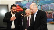 «Το ανθρωπιστικό μήνυμα που μεταφέρατε ήταν ηχηρό και ευπρόσδεκτο από τους Παλαιστινίους», ...