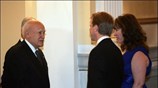 Ο Πρόεδρος της Δημοκρατίας Κάρολος Παπούλιας και ο πρέσβης των ΗΠΑ Ντάνυ ...