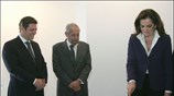 Η ΥΠΕΞ Ντόρα Μπακογιάννη (Δ) και οι ΥφΕΞ Μιλτιάδης Βαρβιτσιώτης (Α) και ...