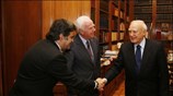 Με εκπροσώπους των παιδικών χωριών SOS συναντήθηκε ο Πρόεδρος της Δημοκρατίας Κάρολος ...