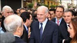 Ο πρόεδρος του ΠΑΣΟΚ, Γιώργος Παπανδρέου, καταδίκασε από την Πάτρα, όπου παραβρέθηκε ...