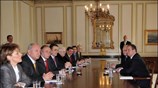 Ο πρωθυπουργός Κώστας Καραμανλής συναντήθηκε  την Τρίτη με προέδρους και γενικούς ...