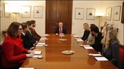 Τον πρόεδρο της Δημοκρατίας Κάρολο Παπούλια, συνάντησε σήμερα το μεσημέρι στο προεδρικό ...