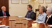 Αντιπροσωπεία της «Συντονιστικής Επιτροπής Συλλόγων και Κινήσεων για την Προστασία των Ελευθέρων ...