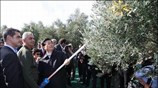 Στιγμιότυπο από την ξενάγηση του Προέδρου της Λαϊκής Δημοκρατίας της Κίνας Hu ...