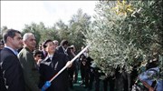 Στιγμιότυπο από την ξενάγηση του Προέδρου της Λαϊκής Δημοκρατίας της Κίνας Hu ...