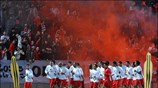 Παρουσία περίπου 5.000 φιλάθλων του Ολυμπιακού διεξήχθη η τελευταία προπόνηση των «ερυθρολεύκων» ...