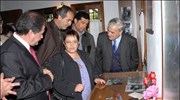 Η γ.γ. της Κ.Ε. του ΚΚΕ Αλέκα Παπαρήγα εγκαινίασε το μουσείο Χαρίλαου ...