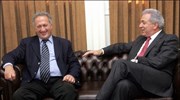 Ο υπουργός Υγείας Δημήτρης Αβραμόπουλος και ο βουλευτής του ΠΑΣΟΚ Κώστας Σκανδαλίδης, ...