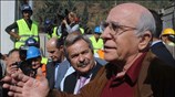 Ο υπουργός ΠΕΧΩΔΕ Γιώργος Σουφλιάς επισκέφθηκε τα έργα κατασκευής της Ανατολικής Οδού ...