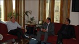 Ο υφυπουργός εξωτερικών Πέτρος Δούκας συναντήθηκε με τον πρόεδρο του οργανισμού οικιστικής ...