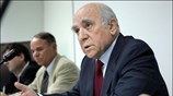 Ο υπουργός ΠΕΧΩΔΕ Γιώργος Σουφλιάς μιλά στη συνεδρίαση του Εθνικού Συμβουλίου Χωροταξικού ...