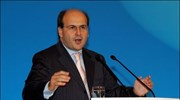 Ο υπουργός Μεταφορών κ. Κωστής Χατζηδάκης στην ομιλία του στησυνεδρίαση της Κ.Ε. ...