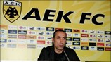 Στα πολλά λάθη στάθηκε ο προπονητής της ΑΕΚ, Γιώργος Δώνης, στην καθιερωμένη ...