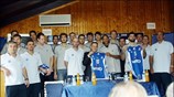 Επίσημη παρουσίαση σήμερα της ομάδας μπάσκετ του Πανελληνίου για την σεζόν 2008-09 ...