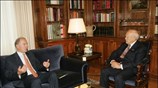 Συνάντηση είχε μτ το διοικητή της Τράπεζας της Ελλάδος κ. Γιώργο Προβόπουλο ...