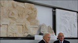 Πρόεδρος της Δημοκρατίας Κάρολος Παπούλιας (Α) και ο Ιταλός ομόλογός του Giorgio ...