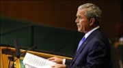 Ο αμερικανός πρόεδρος Μπους κατηγόρησε σήμερα τη Ρωσία ότι έχει παραβιάσει τη ...