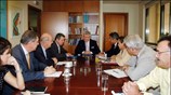 Ο Υπουργός Ανάπτυξης κ. Χρήστος Φώλιας, επεσήμανε στους εκπροσώπους των διυλιστηρίων των ...