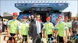 O υπουργός Τουριστικής Ανάπτυξης Αρης Σπηλιωτόπουλος (Α), στο περίπτερο του Υπουργείου Τουριστικής ...