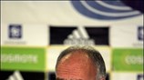 Ο πρόεδρος του ΣΕΓΑΣ Βασίλης Σεβαστής μιλά στους δημοσιογράφους στη συνέντευξη Τύπου ...