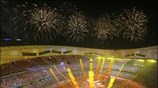 Στιγμιότυπο από την Τελετή Λήξης των Ολυμπιακών Αγώνων του Πεκίνου. ...