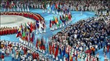 Στιγμιότυπο από την Τελετή Λήξης των Ολυμπιακών Αγώνων του Πεκίνου. ...