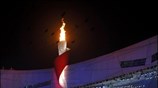 Στιγμιότυπο από την Τελετή Λήξης των Ολυμπιακών Αγώνων του Πεκίνου. ...