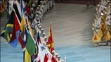 Στιγμιότυπο από την Τελετή Λήξης των Ολυμπιακών Αγώνων του Πεκίνου. ...