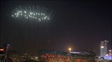Στιγμιότυπο από την Τελετή Λήξης των Ολυμπιακών Αγώνων του Πεκίνου. ...
