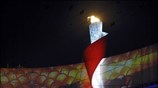 Στιγμιότυπο από την Τελετή Λήξης των Ολυμπιακών Αγώνων του Πεκίνου. ...