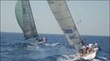 Στιγμιότυπο από την 2η Ιστιοδρομία για τους Διεθνείς Ιστιοπλοϊκούς Αγώνες Ανοικτής Θαλάσσης ...
