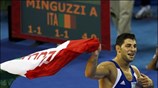 Ο Αντρέα Μινγκούτζι κατέκτησε το χρυσό μετάλλιο στην κατηγορία των 84 κιλών ...