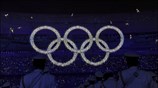 Στιγμιότυπο από την Τελετή Εναρξης των Ολυμπιακών Αγώνων του Πεκίνου. ...