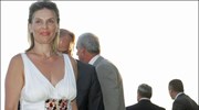 Η βουλευτής Κατερίνα Παπακώστα προσέρχεται στο δείπνο που παρέθεσε ο πρωθυπουργός στους ...