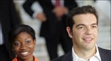 Ο πρόεδρος του Συνασπισμού Αλέξης Τσίπρας προσήλθε στη δεξίωση για την 34η ...