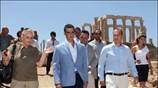 Αιφνιδιαστικό έλεγχο στις τουριστικές εγκαταστάσεις στο Σούνιο πραγματοποίησε σήμερα ο υπουργός Τουριστικής ...