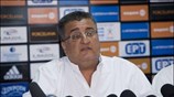Συνέντευξη τύπου έδωσε σήμερα ο πρόεδρος της ΠΑΕ Αρης Λάμπρος Σκόρδας με ...