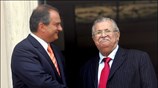 Ο πρωθυπουργός Κώστας Καραμανλής συναντήθηκε σήμερα στο Μέγαρο Μαξίμου με τον Ιρακινό ...