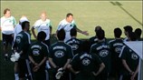 Την πρώτη τους προπόνηση ενόψει της νέας σεζόν έκαναν χθες οι παίκτες ...